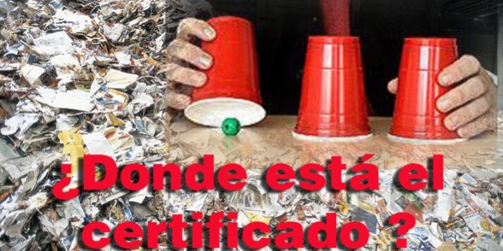 Destrucción de documentación: un sector dominado por la picaresca
